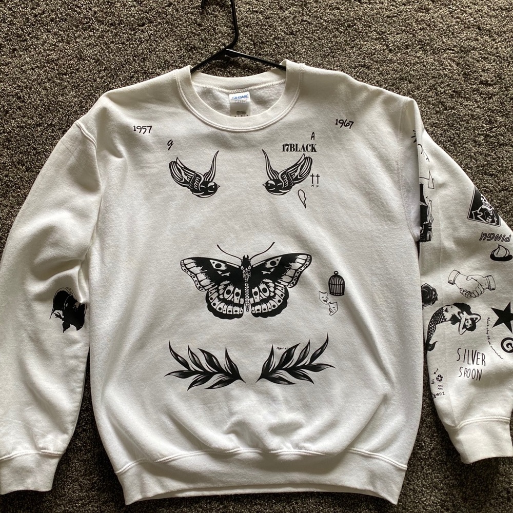 Harry styles Tattoo Crew Neck